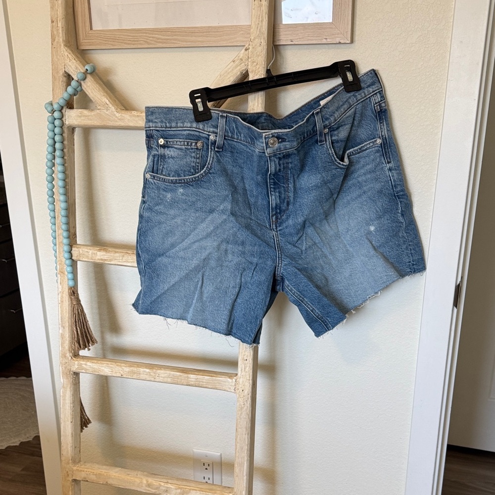 AYR Light Blue Jean Shorts